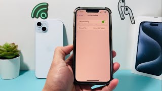 How to Turn ON  OFF Call Forwarding on iPhone 2 Methods [upl. by Limoli]