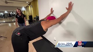 Testing the 28day Wall Pilates challenge [upl. by Ynamrej]