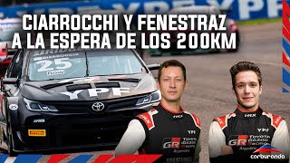 Sacha Fenestraz vuelve a correr los 200Km invitado de Ciarrocchi [upl. by Calvinna]