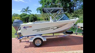 Quintrex 430 Fishabout Pro Have a New boat [upl. by Noevad791]