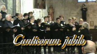 Canticorum jubilo par le Chorale Voix Si Voix La [upl. by Nyrrek]