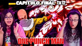 ONE PUNCH MAN quotSAITAMA VS BOROSquot🤯 por PRIMERA VEZ💪 CAPITULO 12 T1😍 REACCIÓN [upl. by Petronille957]