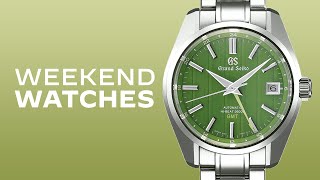 Grand Seiko GREEN Bamboo GMT Review  Prices Watches And Buyers Guide [upl. by Nyved]