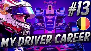 HUGE AIRBORNE VERSTAPPEN CRASH  F1 MyDriver CAREER S4 PART 13 BELGIUM [upl. by Morice433]