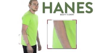 Hanes Beefy TShirt  Short Sleeve Fitted For Men and Women [upl. by Jabez]