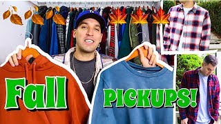 FALL CLOTHING HAUL 9 NEW FALL FASHION PICKUPS  FLANNELS  JACKETS  HOODIES [upl. by Torre]