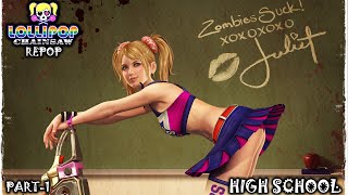 LOLLIPOP CHAINSAW REMASTERED  PART 1  HIGH SCHOOL [upl. by Garrison]