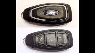 BEST How to change Ford keyless remote key battery  Puma Kuga Fiesta Focus [upl. by Adiehsar]