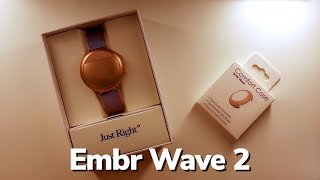 Embr Wave 2 Bracelet Unboxing  Review [upl. by Uttasta]