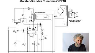 Valve Amplifier Study 002 Tunetime ORP10 ECL82 Single Ended ClassA Gramophone Unit [upl. by Romulus]