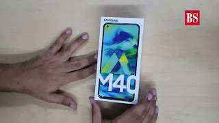 Samsung Galaxy M40 handson Punch hole screen Qualcomm Snapdragon 675 SoC One UI amp more [upl. by Maible326]