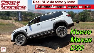 NUEVO MAXUS D90 4X4 ❗❗  literalmente te llevará a TODAS PARTES💥😍🌳🌲🌴 una gran sorpresa [upl. by Kitchen]