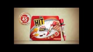 Hit Anti Roach Gel  Hindi TVC [upl. by Kobylak771]