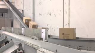 Automated Carton Conveyor System [upl. by Aiekal]