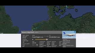 MSFS2020 Fenix Airbus A320232 SAS OYKAN SAS87Y EKCH  EHAM Takeoff Copenhagen EKCH No voice [upl. by Ennovahs]