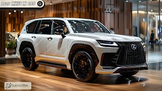 2025 White Lexus LX 600 Luxury SUV with Unmatched OffRoad Capability [upl. by Kachine]