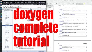 Doxygen complete tutorial  February 2024  a3228edf [upl. by Aihsemat950]