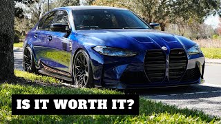 WATCH THIS FIRST AST Adjustable Lowering Springs Review  G80 M3 [upl. by Eerpud]