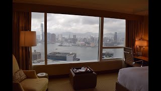 Conrad Hong Kong  Deluxe Harbour View Room [upl. by Eyot551]