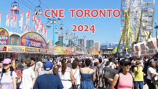 CNE Toronto 2024  Canadian National Exhibition  4K Virtual Tour [upl. by Ewall]