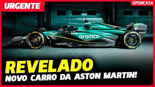 🚨URGENTE ASTON MARTIN APRESENTA NOVO CARRO OUSADO PARA A TEMPORADA 2024 DA FÓRMULA 1  GP EM CASA [upl. by Yluj881]