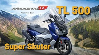 SYMMAXSYM TL 500  SKUTER SUPERBIKE [upl. by Bechler434]