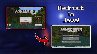 Bedrock to Java Converter Mod  Minecraft Bedrock 118  119 [upl. by Etsirhc813]