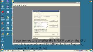 Access to Siemens PLC through MPIDP port [upl. by Eltsirc815]