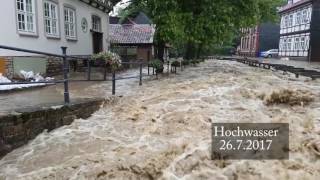 Hochwasser in Goslar [upl. by Herahab]