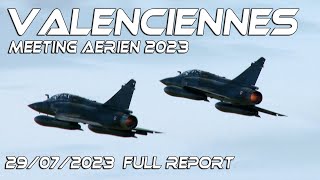 Valenciennes Airshow 2023 Meeting Aérien 2023 Full Report 4Kᵁᴴᴰ [upl. by Maidel]