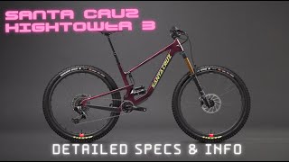 2023 Santa Cruz Hightower 3  Updates Features Builds and Pricing Info [upl. by Refitsirhc]