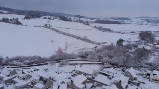 Nether stowey in the snow 122019 [upl. by Druci155]