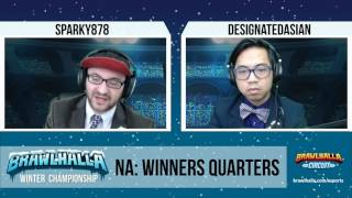 2017 Brawlhalla Winter Championship  US 2v2 [upl. by Lettie]