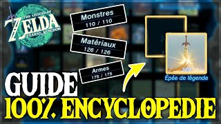 Comment TERMINER à 100 lENCYCLOPÉDIE dans Zelda Tears of The Kingdom  TUTO ZELDA TOTK [upl. by Oner]