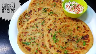 Now Make Your Aloo Paratha Healthy  Healthy and Tasty Aloo Paratha Recipe  Paratha Recipe [upl. by Allemrac]