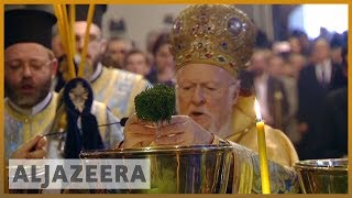 🇺🇦🇷🇺Ukraine Orthodox Christians mark independence from Russian branch  Al Jazeera English [upl. by Dustie]