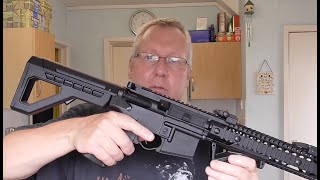 CROSMAN DPMS SBR CO2 RIFLE REVIEW 10092023 [upl. by Airdnekal227]