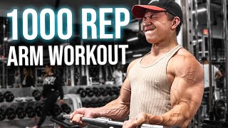 1000 REP ARM DAY CHALLENGE  Tristyn Lee [upl. by Albrecht]