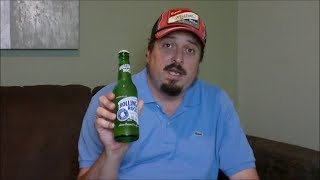 Rolling Rock Extra Pale 45 ABV  SwillinGrog Beer Review [upl. by Lightfoot]