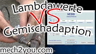 🛠️ Lambdawerte VS Gemischadaption Fehlersuche am Abgassystem mit Lambdasonde und OBD Teil 1 [upl. by Leahcimnaj120]