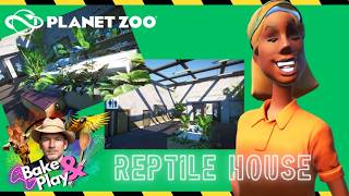 Let´s build a Reptile House   7 Front and Back  Planet Zoo Sandbox [upl. by Prudi]