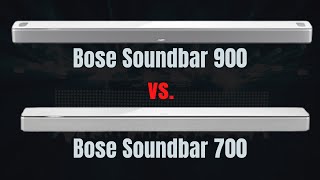 Bose Smart Soundbar 900 vs 700 SPECS [upl. by Nevil388]