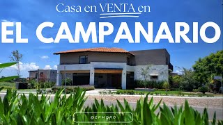 GRANDIOSA Casa en VENTA en El Campanario  EPM Querétaro [upl. by Ihc276]