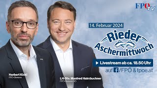 Rieder Aschermittwoch 2024 mit Herbert Kickl amp Manfred Haimbuchner [upl. by Vey]