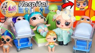 LOL Surprise Dolls in Big Ball Playmobil Hospital with Full Collection  Wedding JOJO SIWA [upl. by Nnaeoj667]