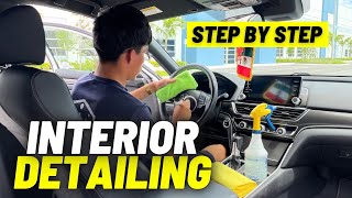 How To Clean and Detail Your Cars Interior Guide  Detailing Beyond Limits [upl. by Siduhey885]