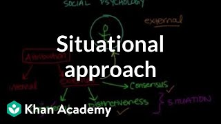 Situational approach  Behavior  MCAT  Khan Academy [upl. by Burney234]