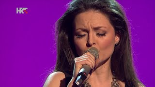 Ana quotPurple Rainquot  The Voice of Croatia  Season1  Live4 [upl. by Acirt]