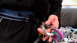 Rig an ATC Guide For Abseiling Down Your Rock Climbing Rope [upl. by Lonne]