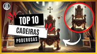 10 CADEIRAS PODEROSAS QUE MUDARAM O DESTINO E O CURSO DA HISTÓRIA NO MUNDO  PARTE 1 [upl. by Whale]